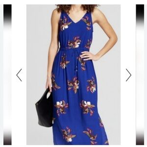 a new day Vibrant Floral Maxi Dress